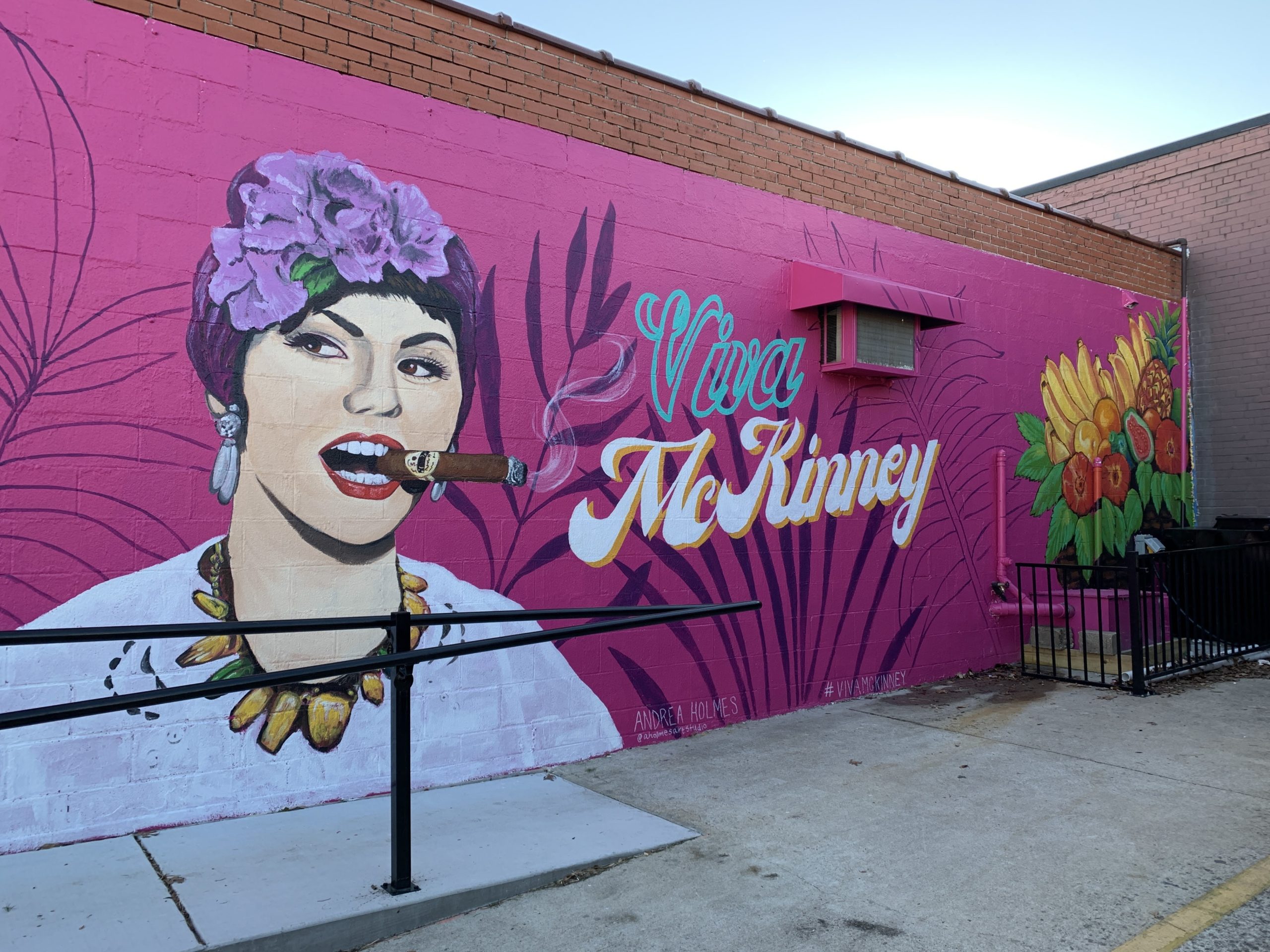 Viva McKinney Mural by Andrea Holmes – Artist Strong